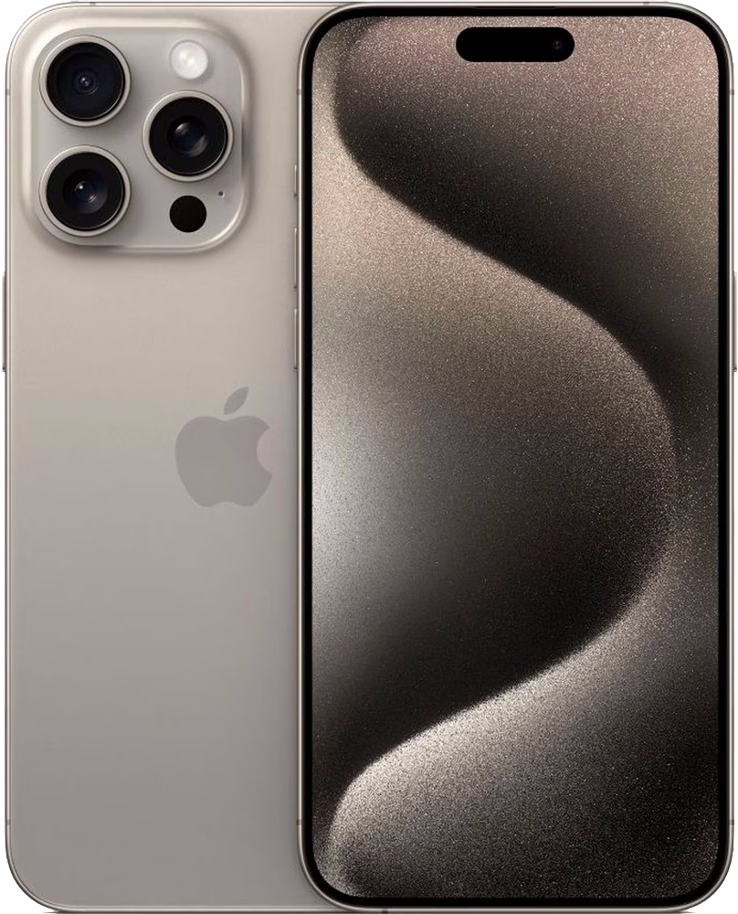 Apple iPhone 15 Pro Max 256 Гб eSIM + eSIM (натуральный титан)
