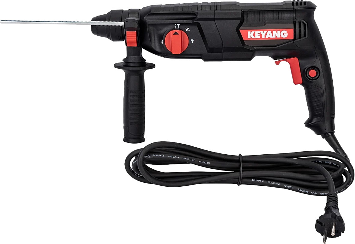 Перфоратор Keyang HD26-800T (черно-красный)