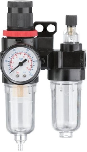 Блок подготовки воздуха INTERTOOL PT-1431 (черный)