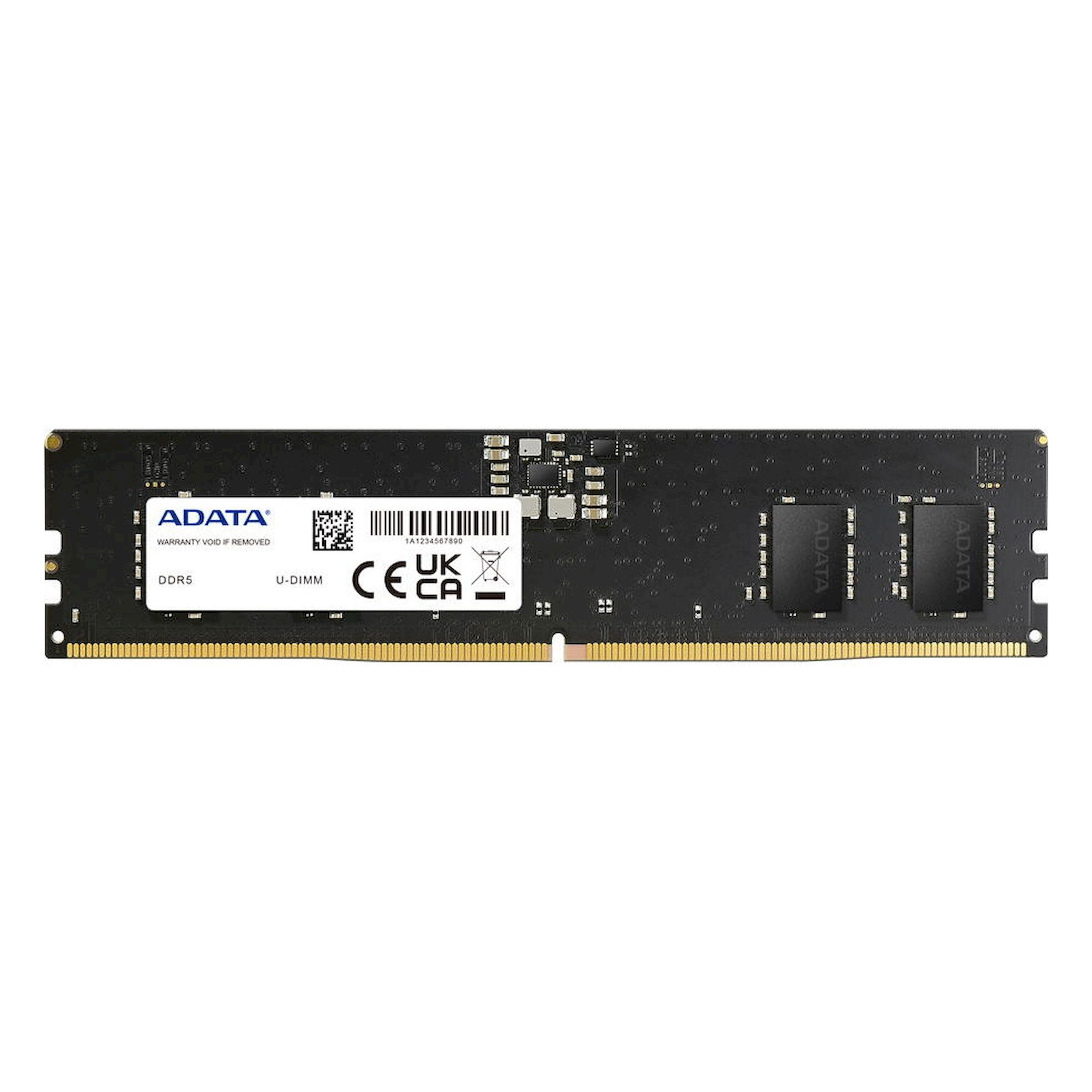 ADATA 8GB DDR5 4800 UDIMM (AD5U48008G-S) (черный)