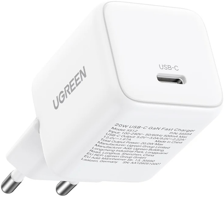 Ugreen X512 (55554) Mini (белый)