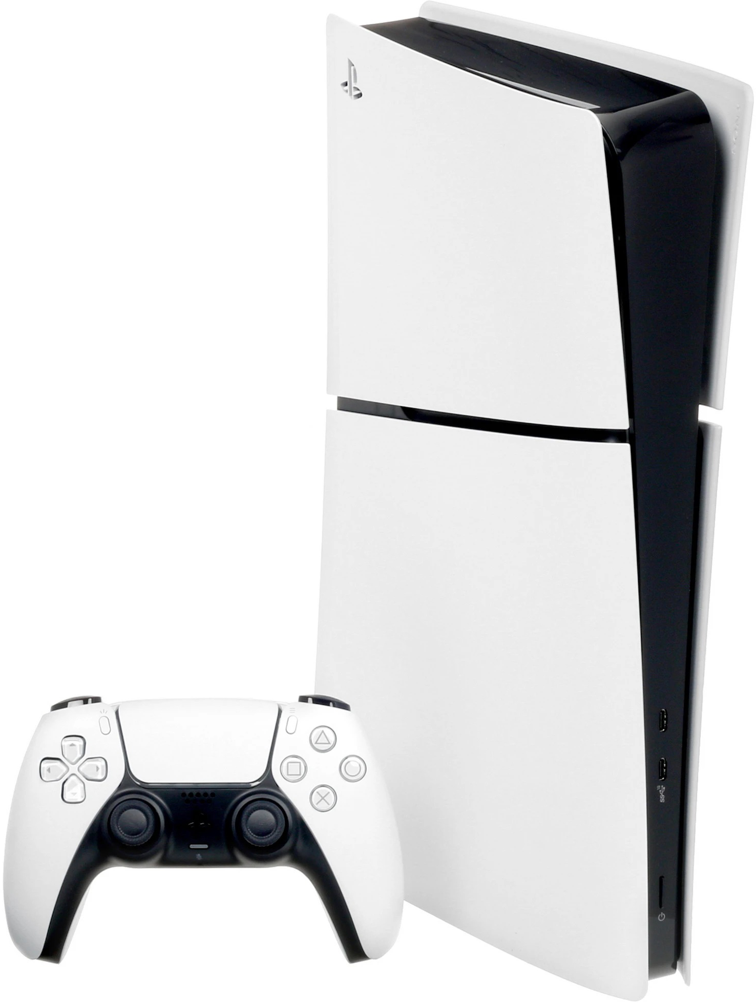 Sony PlayStation 5 Slim Digital 1Тб (черно-белый)