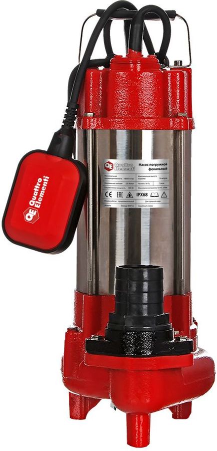 Садовый насос Quattro Elementi Sewage 800F Ci