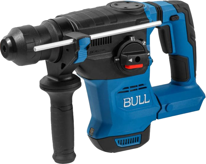 Аккумуляторный перфоратор BULL CBH 1826 Xcase, XLTpro (черно-синий)