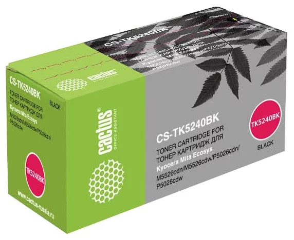 Cactus CS-TK5240BK (черный)