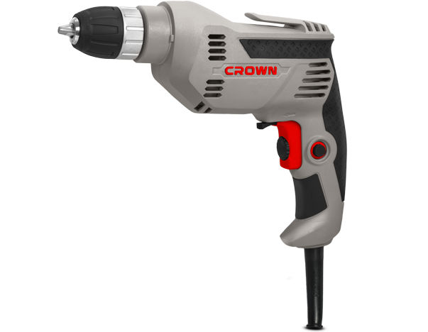 Безударная дрель Crown CT10143-13C (серый)