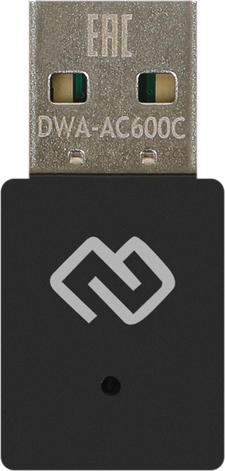 Digma DWA-AC600C (черный)