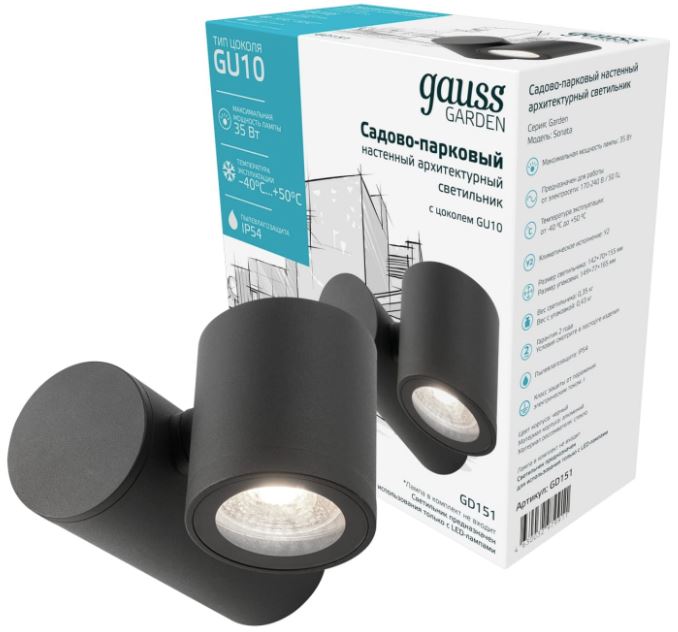 Gauss Sonata GD151 (черный)