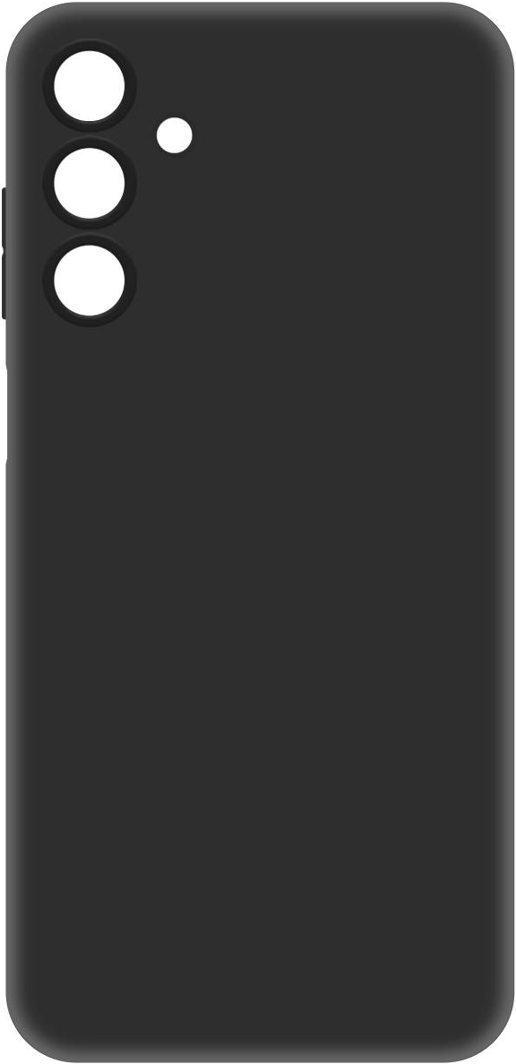 KRUTOFF Soft Case для Samsung Galaxy A15/M15 (черный)