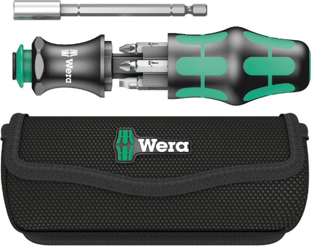 Набор бит Wera в пластиковом футляре WE-134491 (золотой)