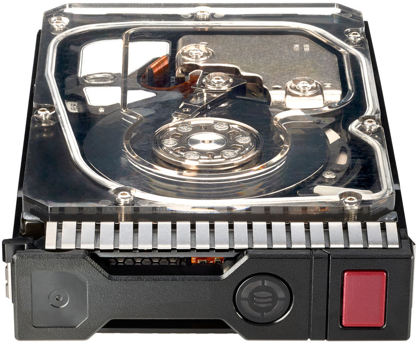 HPE 6G Midline 861683-B21 4TB (черный)