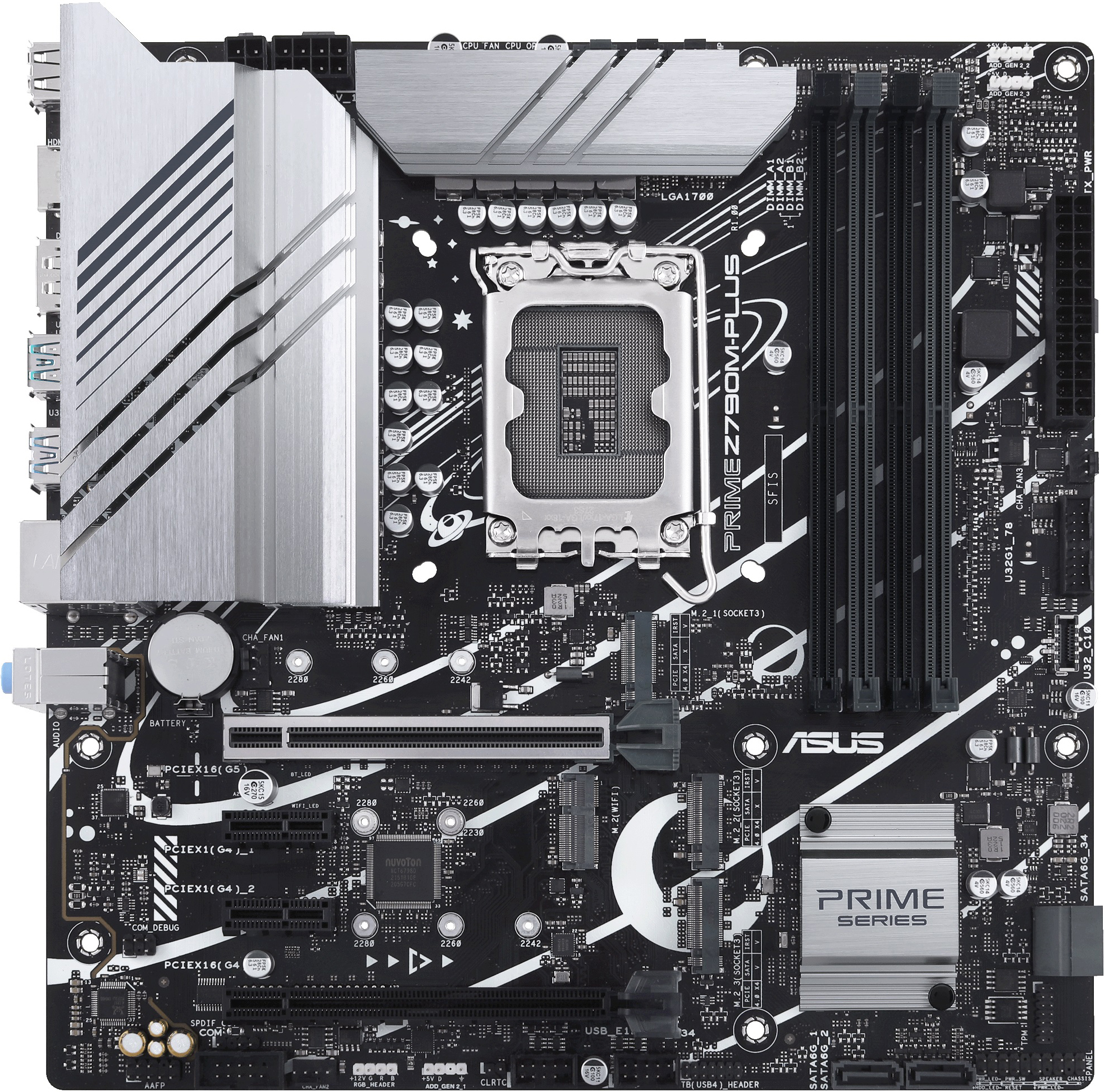 ASUS PRIME Z790M-PLUS (черный)