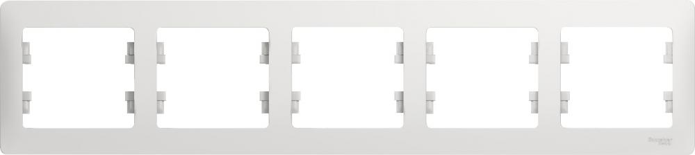 Рамка Schneider Electric Glossa GSL000105 (белый)