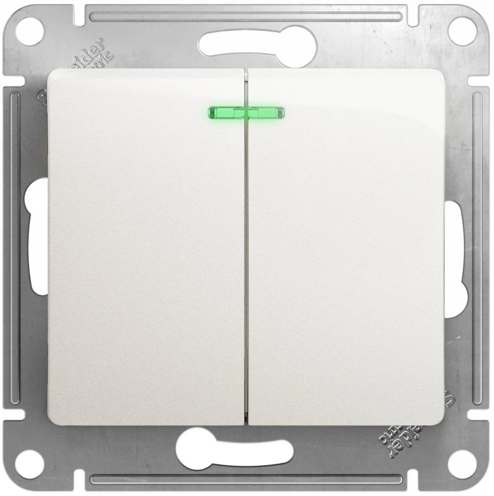 Механизм выключателя Schneider Electric GSL000653 GLOSSA, 10 А (перламутр)