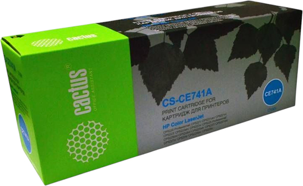 Cactus для HP Color LaserJet Professional CP5220/HP Color LaserJet Professional CP5221 (голубой)