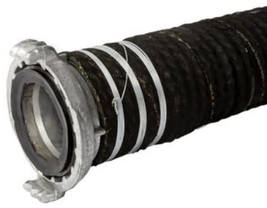 Рукав напорный DDE ГВР-100 (черный)