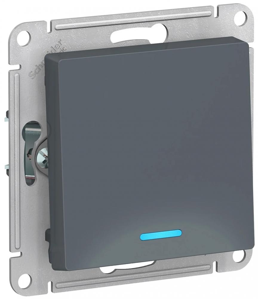 Механизм выключателя Schneider Electric ATN000713 AtlasDesign, 10 А (грифельный)