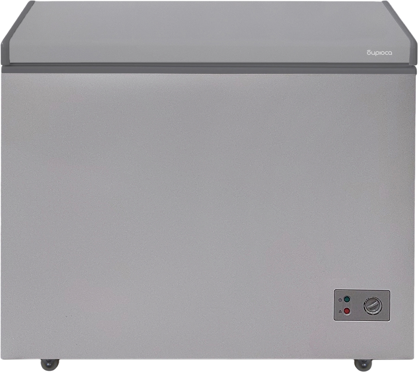 Морозильный ларь Бирюса M210KX (металлик)