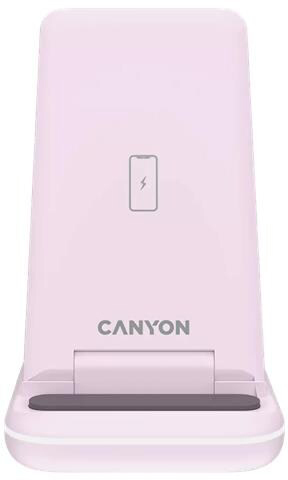 Беспроводное зарядное устройство Canyon WS-304 (розовый)
