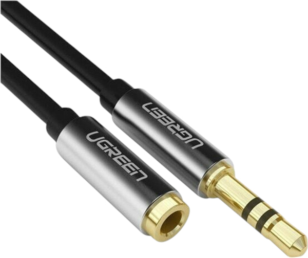 Ugreen AV118 2 м (черно-серый)