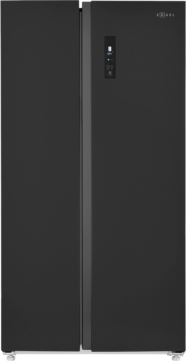 Холодильник ZUGEL ZRSS630B (черный)