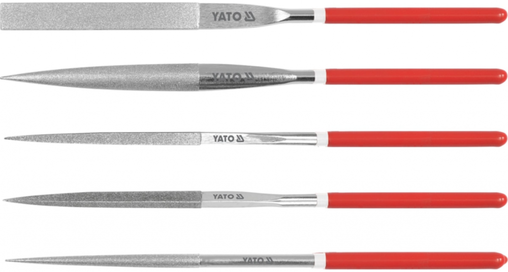 Набор надфилей Yato YT-6156 (серебристый)