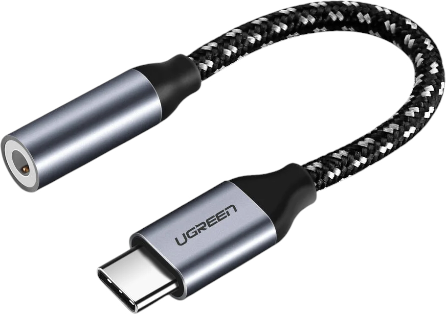 Ugreen AV142 10 см (серый)