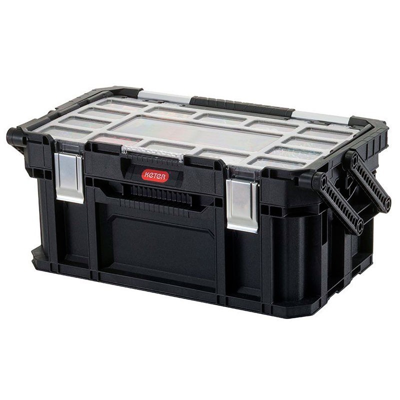 Ящик для инструментов Keter Connect Cantiliver Tool box (черный)