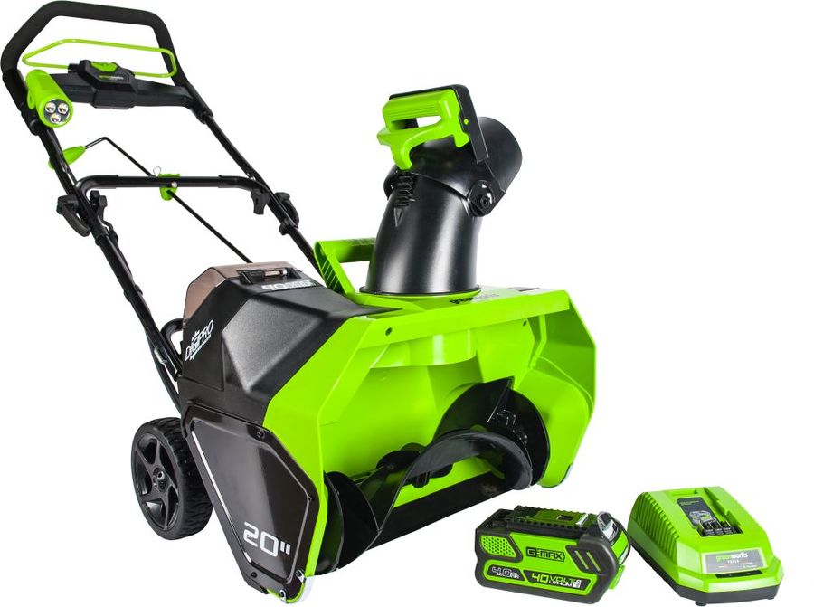 Greenworks GD40SB (зеленый)