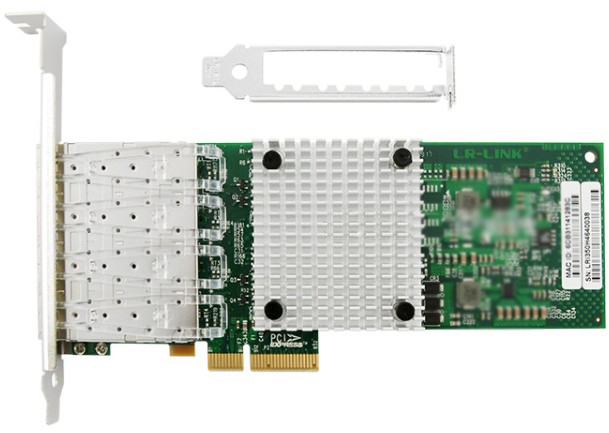 LR-LINK LREC9714HF-4SFP (серо-зеленый)