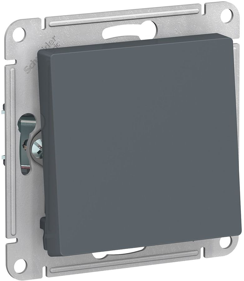 Механизм переключателя Schneider Electric ATN000761 AtlasDesign 1-клавишный, установка скрытая, IP20 (грифельный)