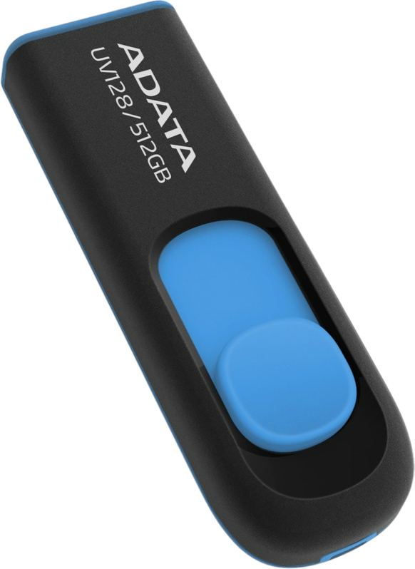 ADATA UV128 (черно-синий)