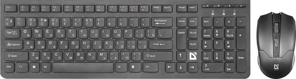 Клавиатура + мышь Defender Columbia C-775 (черный)