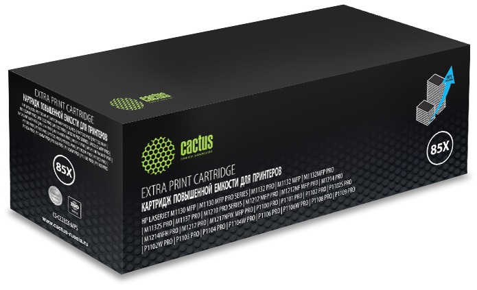 Картридж Cactus CS-CE285X-MPS (черный)