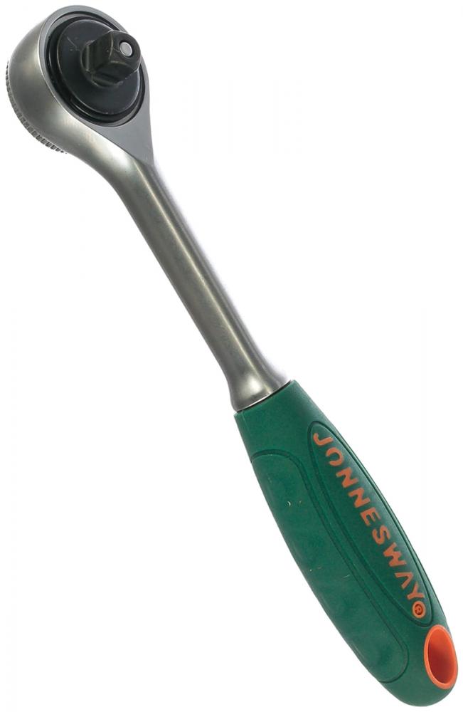 Jonnesway 1/4"DR 72 зубца 135 мм R3502 (серебристо-зеленый)