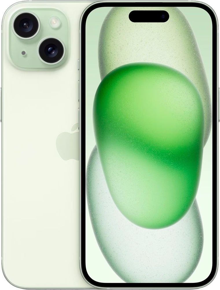 Apple iPhone 15 128 Гб eSIM + SIM (зеленый)