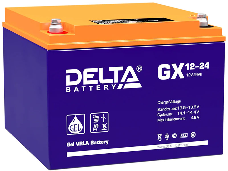 Delta GX 12-24 (фиолетово-желтый)