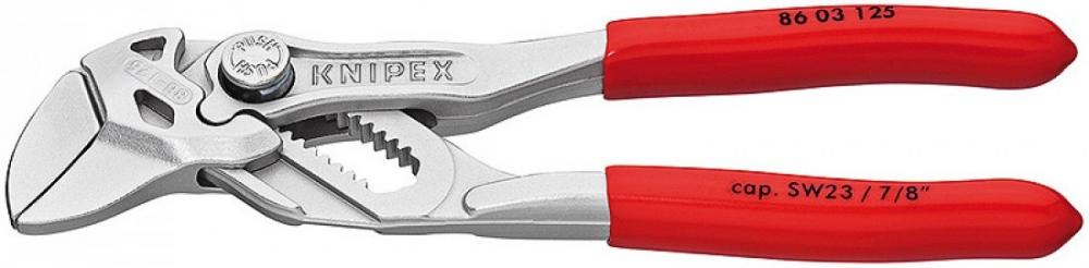 Клещи переставные Knipex 125 mm, Knipex 86 03 125 (хром)