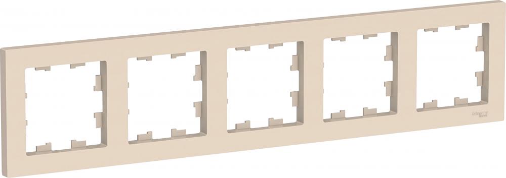 Рамка Schneider Electric AtlasDesign ATN000205 (бежевый)