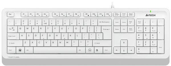 A4Tech Fstyler FK10 (бело-серый)