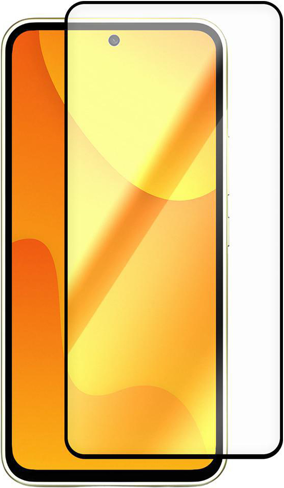 KRUTOFF Full Glue Premium для Samsung Galaxy S23 FE (черный)