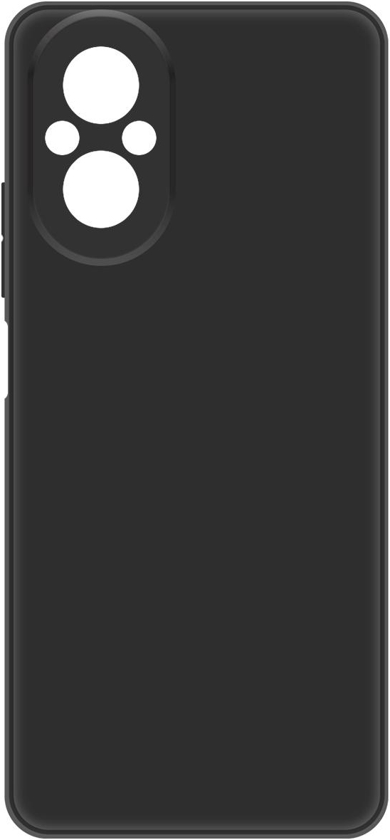 KRUTOFF Silicone Case для realme C67 (черный)