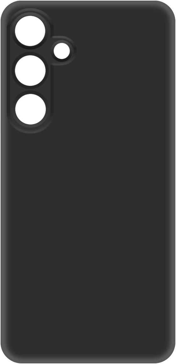 KRUTOFF Soft Case для Samsung Galaxy S24 (черный)