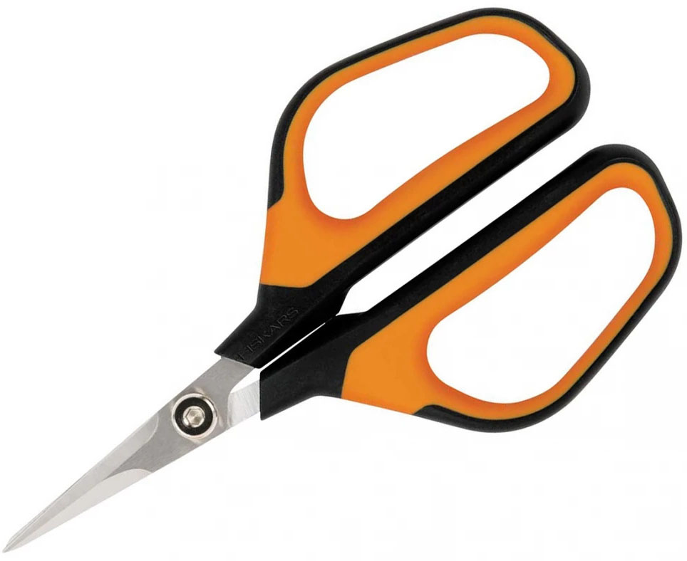 Ножницы для травы Fiskars Solid SP15 (черно-оранжевый)