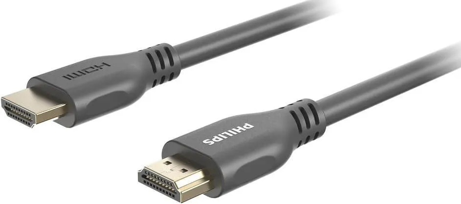 Кабель HDMI Philips 2.1 Ultra High Speed HDMI R 28AWG OD 6.5mm 3м (серый)