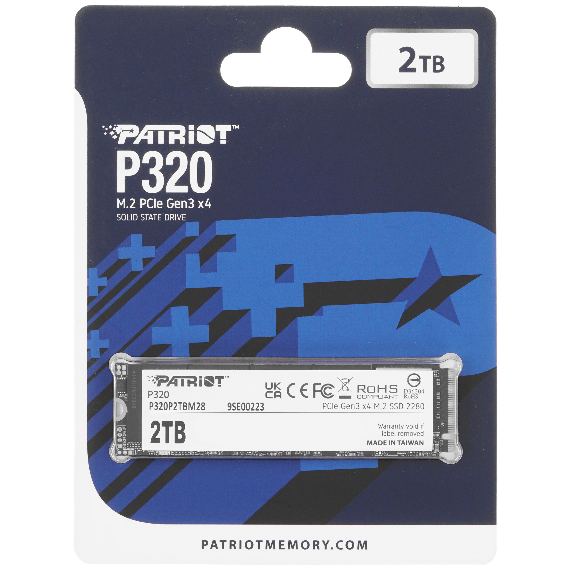 PATRIOT M.2 2280 P320 P320P2TBM28 2TB