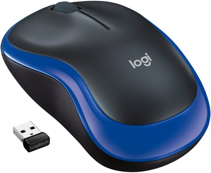 Logitech M185 синий (синий)