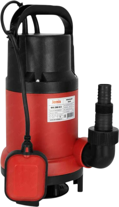 Фекальный насос Jemix ФН-225-8 (черно-синий)