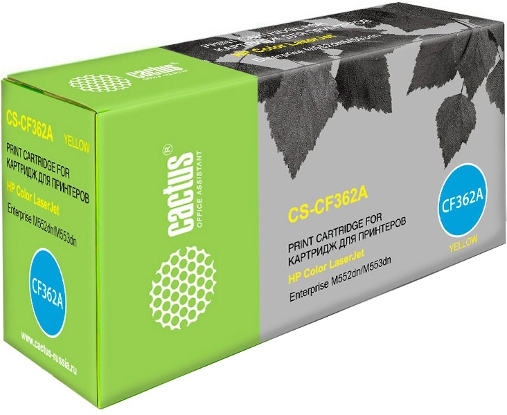 Картридж Cactus CS-CF362A (желтый)