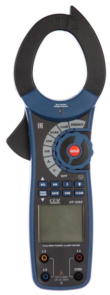 CEM DT-3353 (черно-синий)